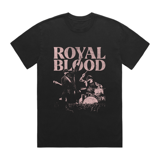 Royal Blood Photo Black T-Shirt