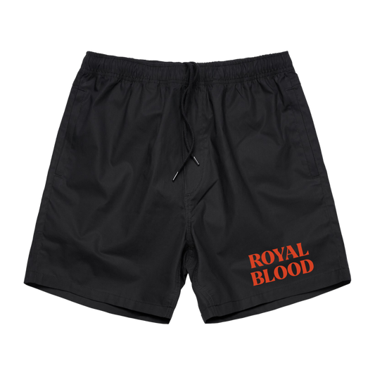 Royal Blood Black Beach Shorts