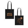 Back To The Water Below Black Tote Bag