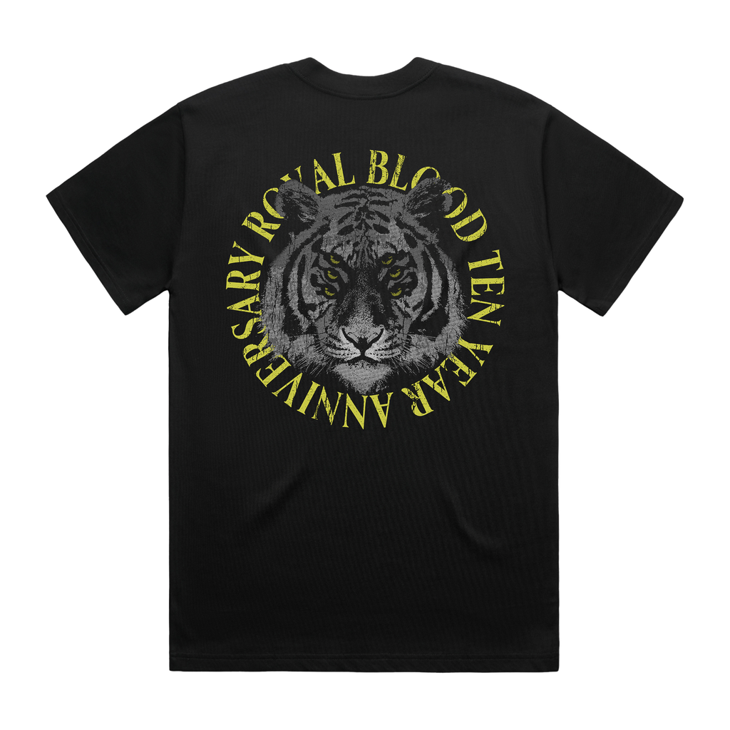 10th Anniversary Tour Tiger T-Shirt