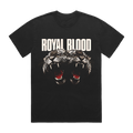 Dead Company | Coloured Tiger Faded Black T-Shirt