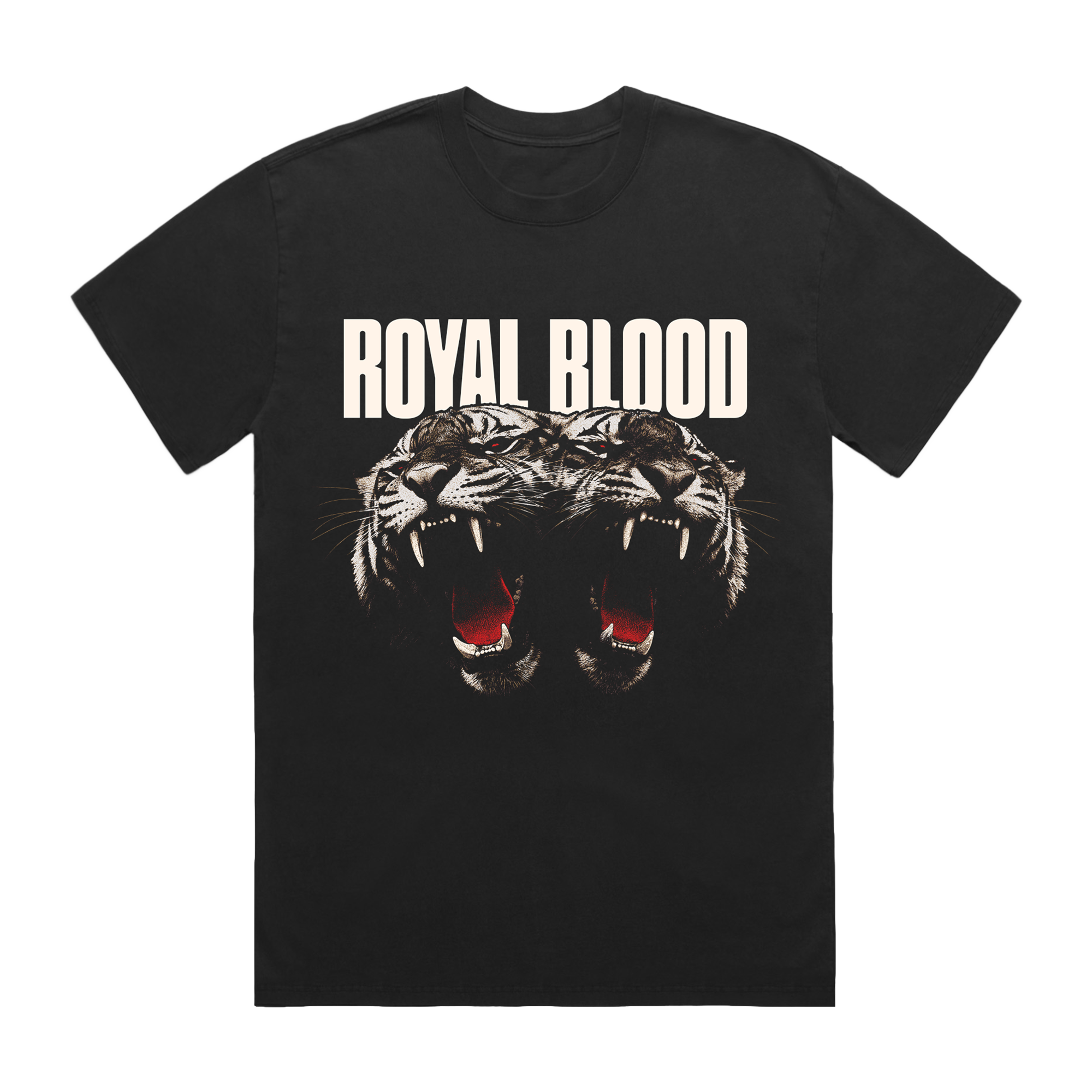 Dead Company | Coloured Tiger Faded Black T-Shirt