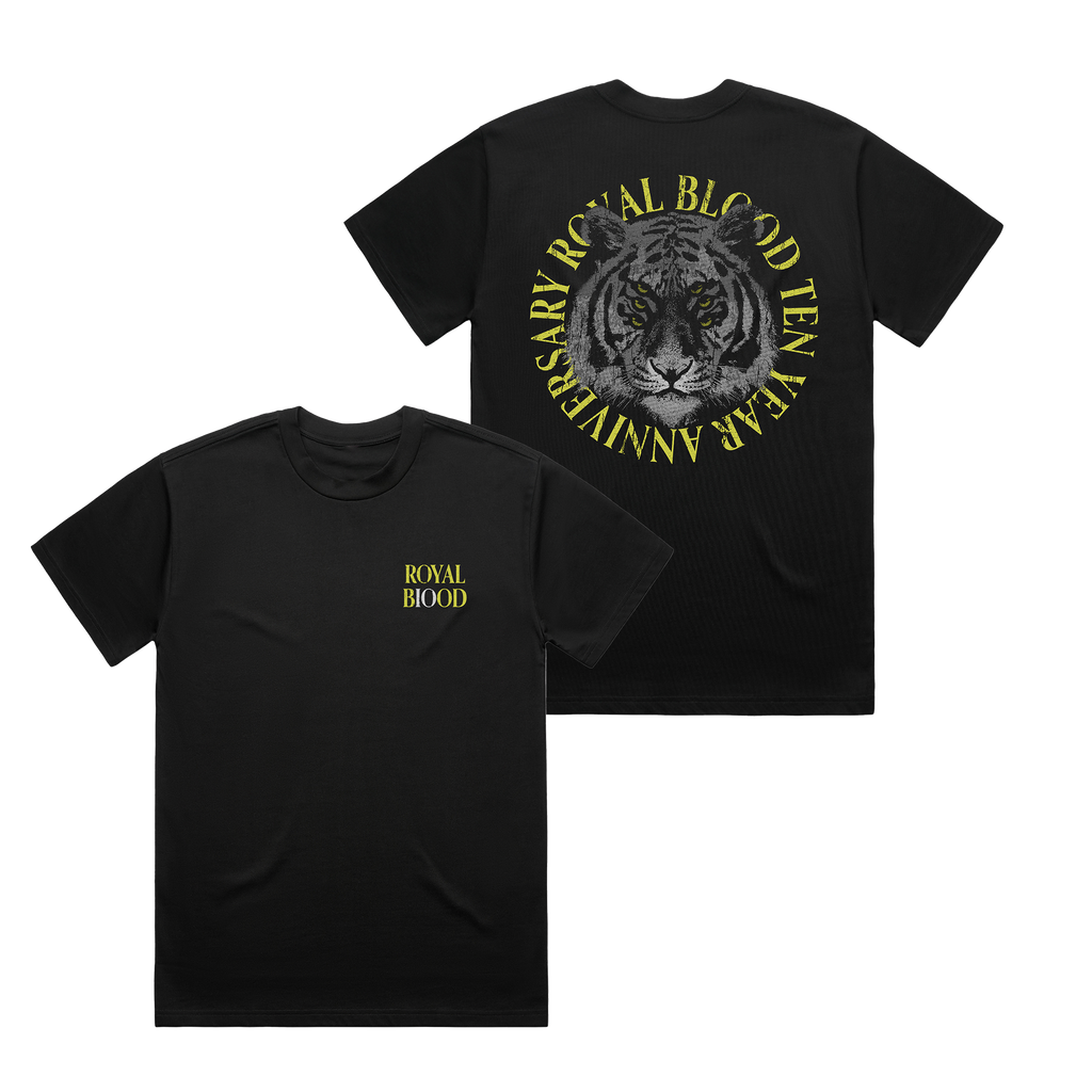 10th Anniversary Tour Tiger T-Shirt