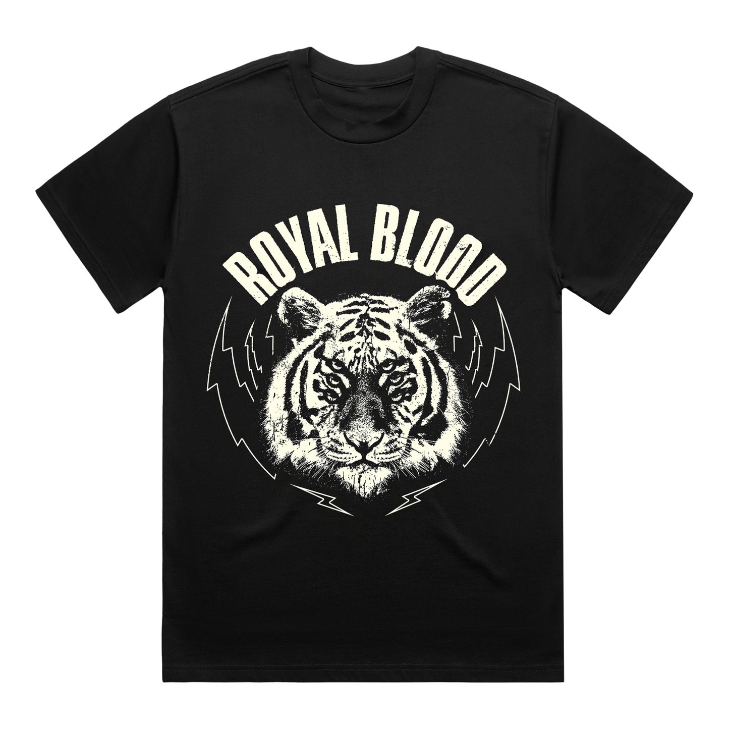 Royal Blood - Tiger Tee Black (Short Sleeve)