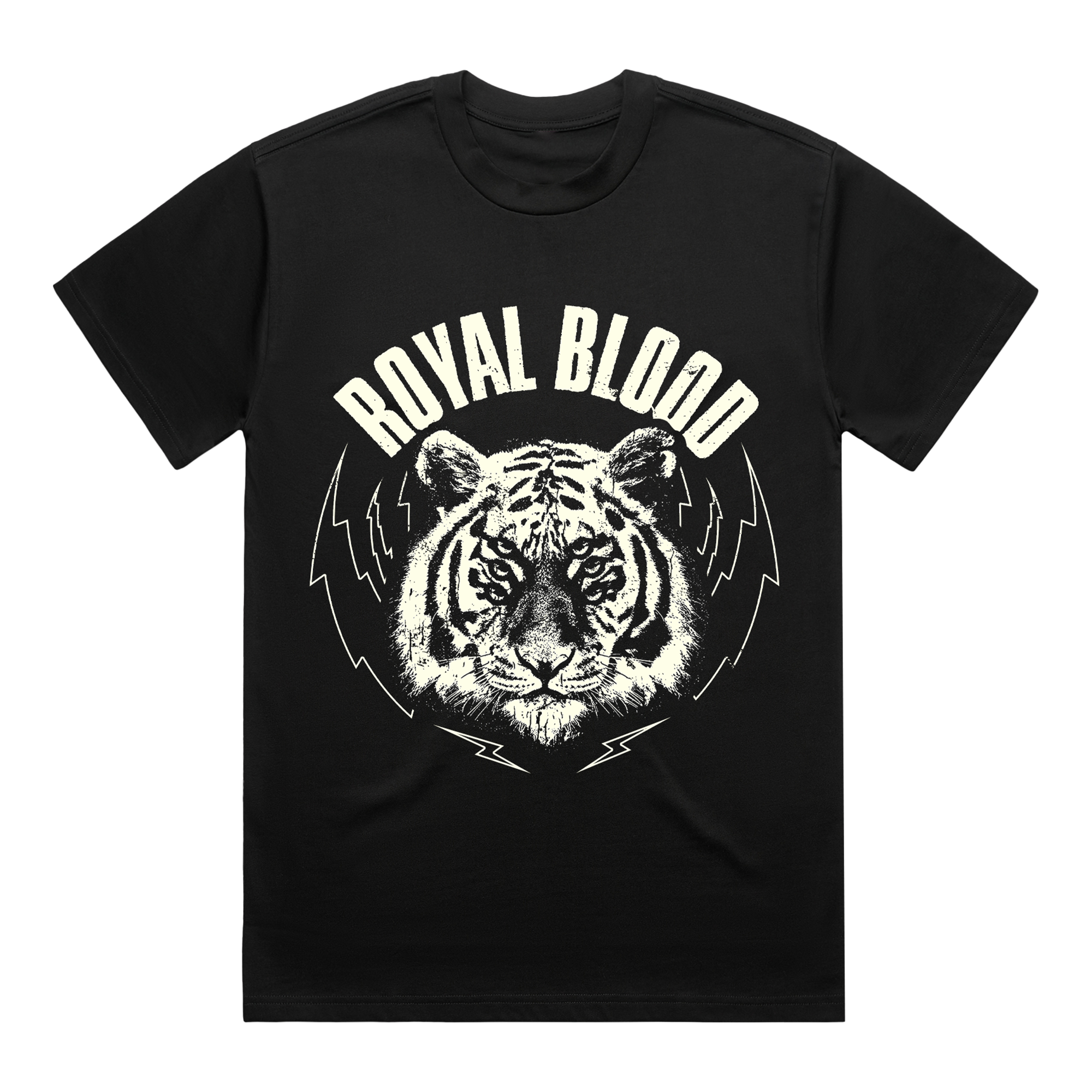 Royal Blood - Tiger Tee Black (Short Sleeve)