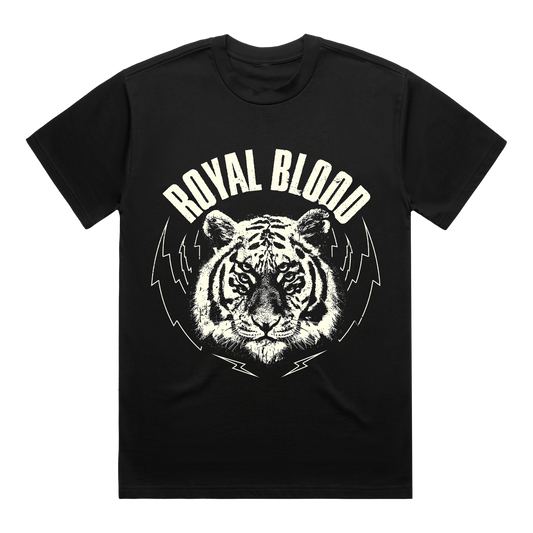 Royal Blood - Tiger Tee Black (Short Sleeve)