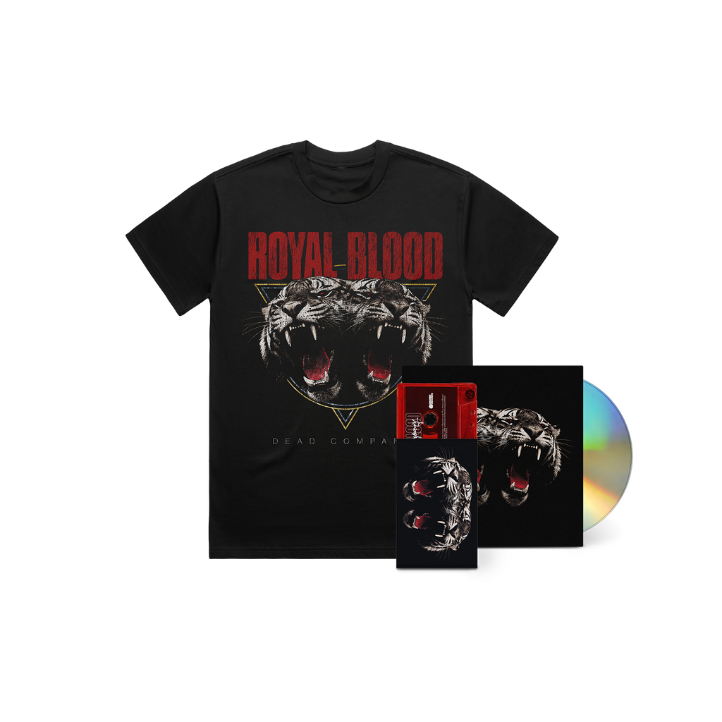 Dead Company | Shaped Cover Black T-Shirt + CD + Cassette