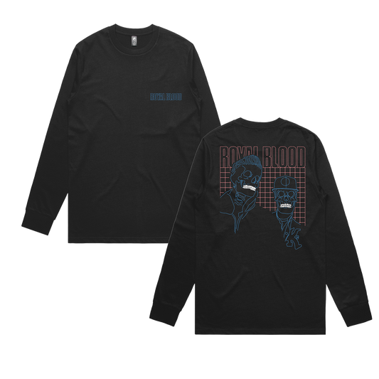 Skeletons Black Longsleeve