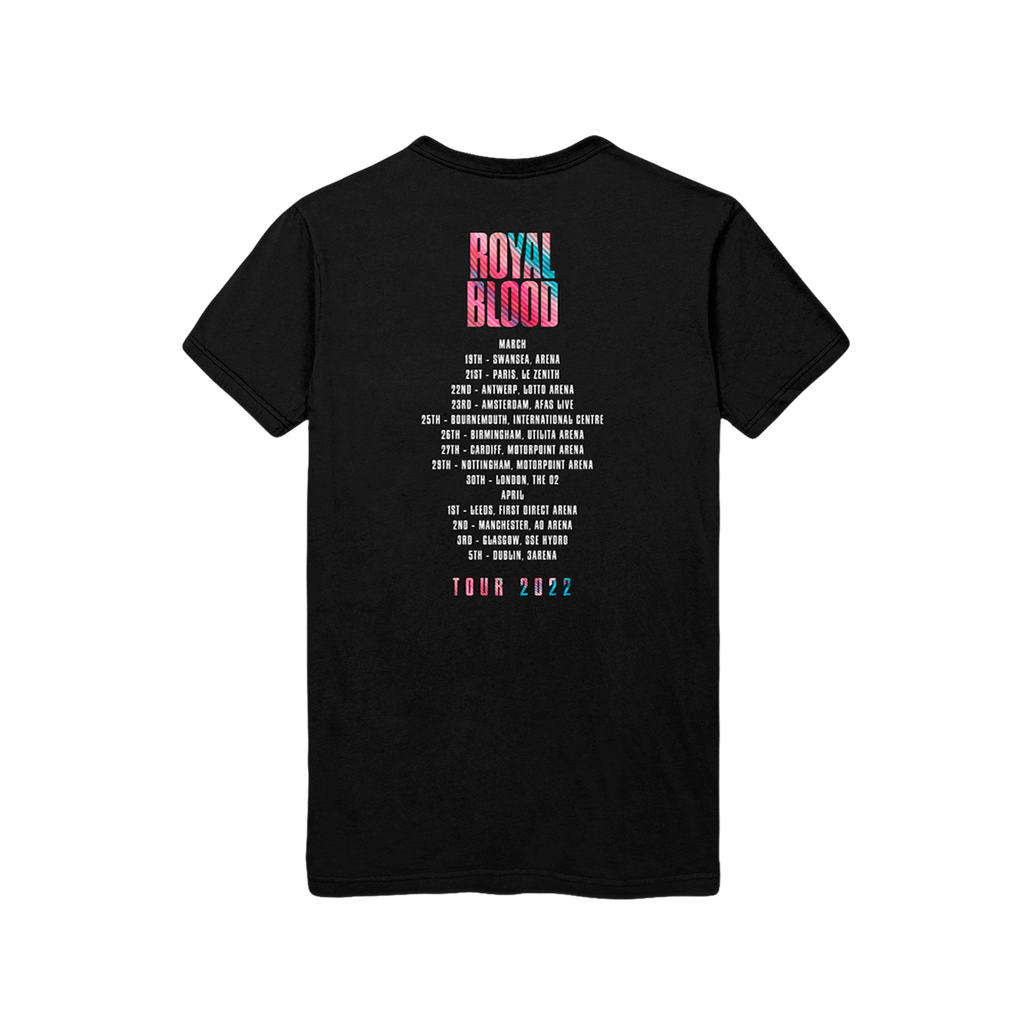 Typhoons 2022 Tour Black T-Shirt
